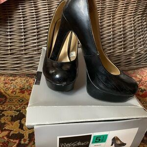 Mossimo Supply Co. Black Platform Pump Heels